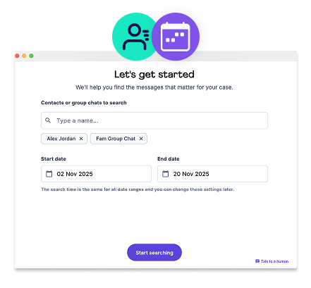 Select Contacts Screen