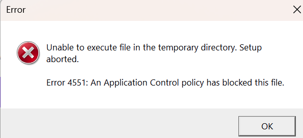 Windows Security Smart App Control settings in Windows 11