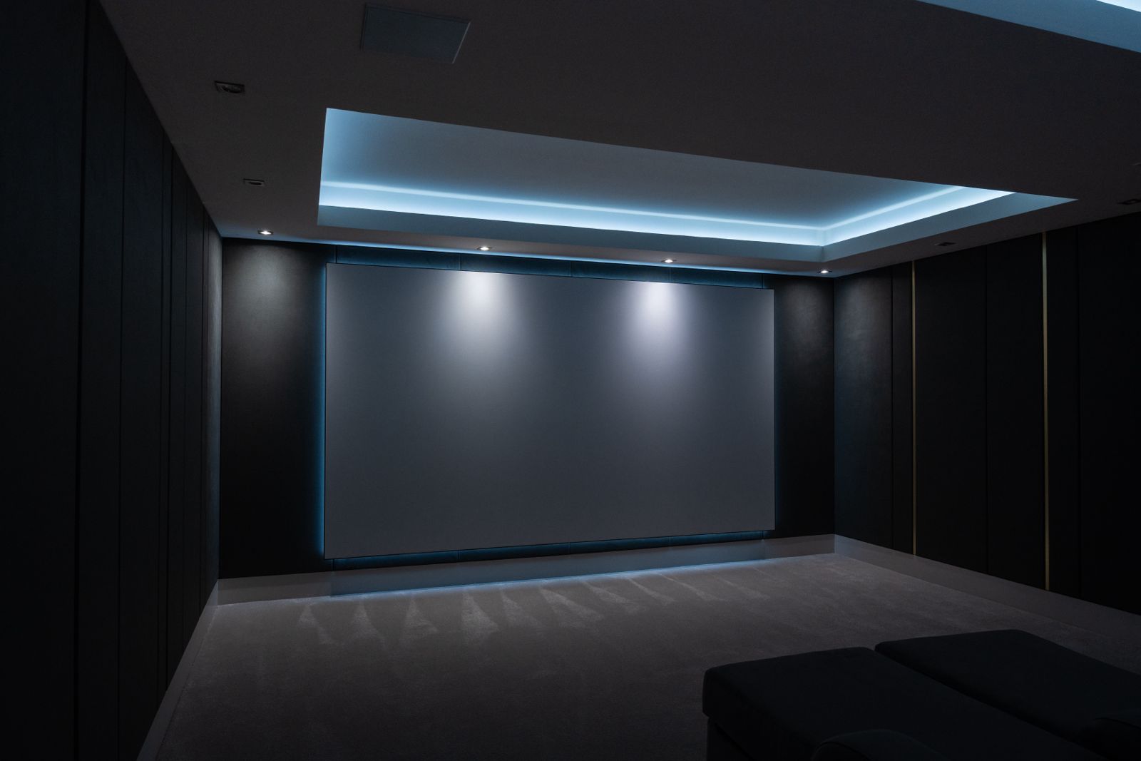 Home cinema fit-out by Horizon Home Cinema