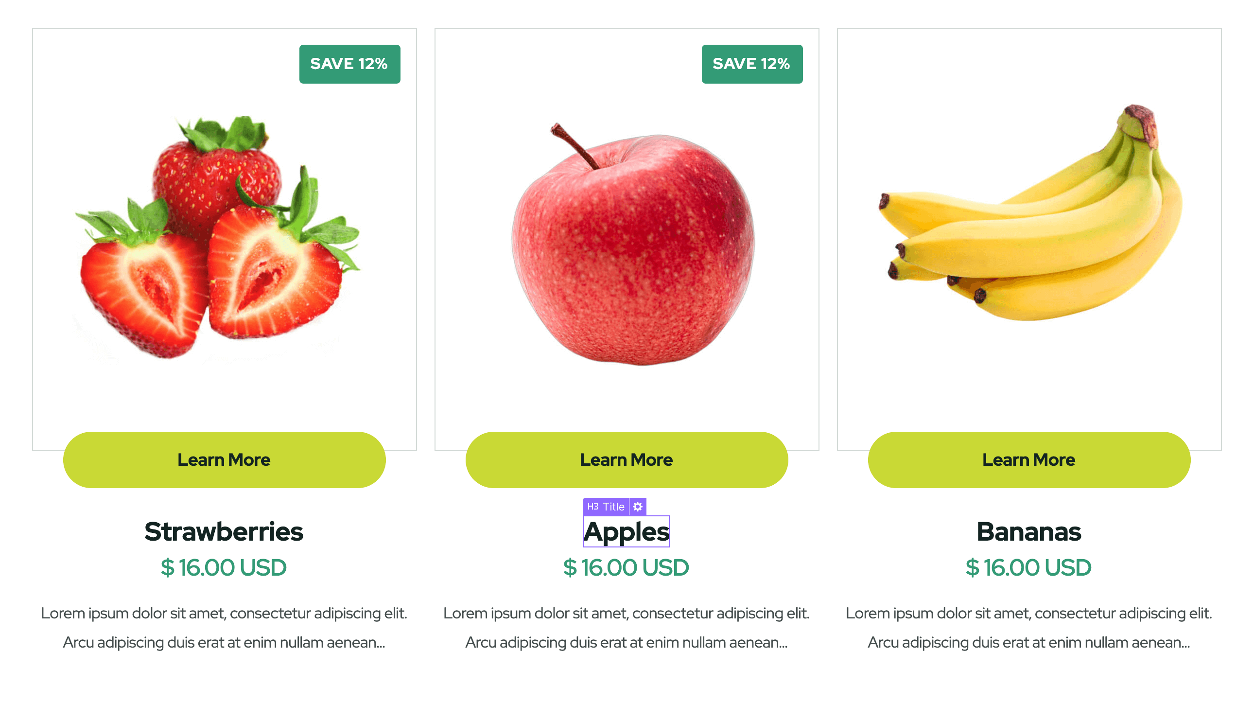 Products eCommerce - Farm Webflow Template