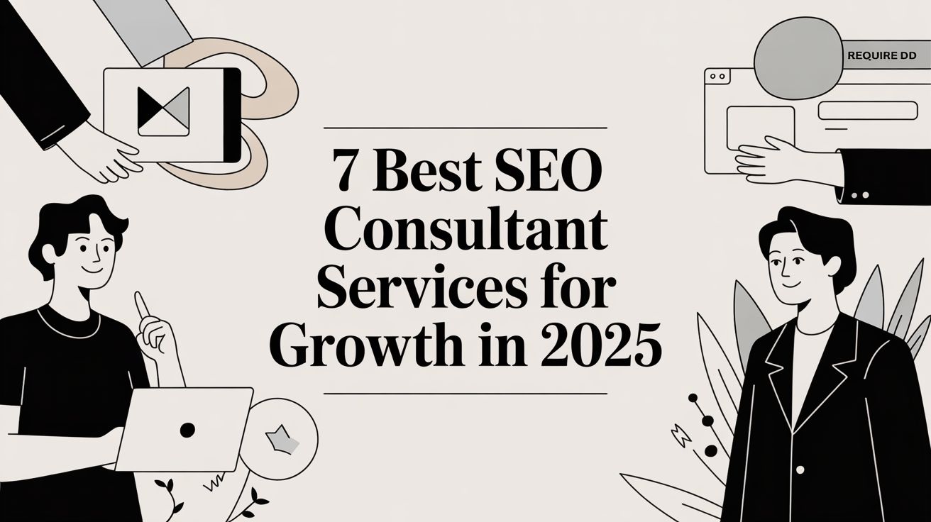 7 Best SEO Consultant Services for Growth in 2025