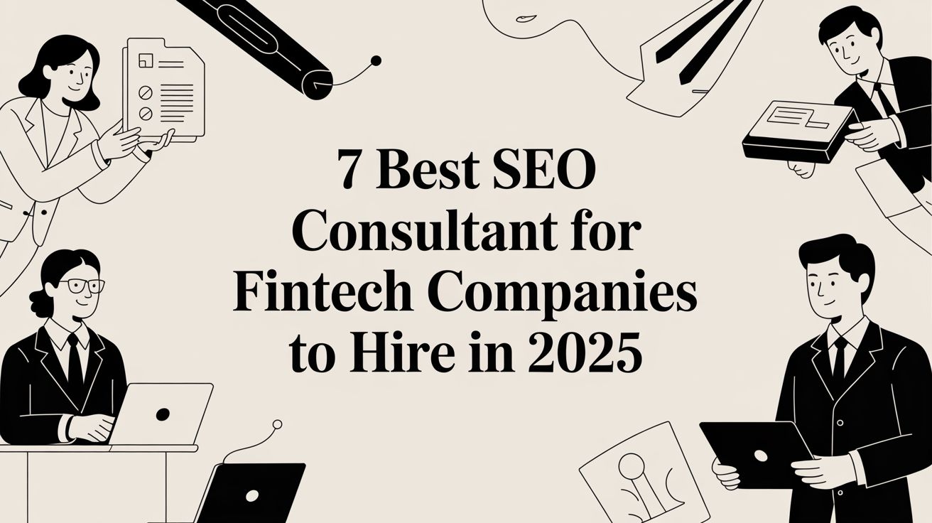 7 Best SEO Consultant for FinTech Companies to Hire in 2025