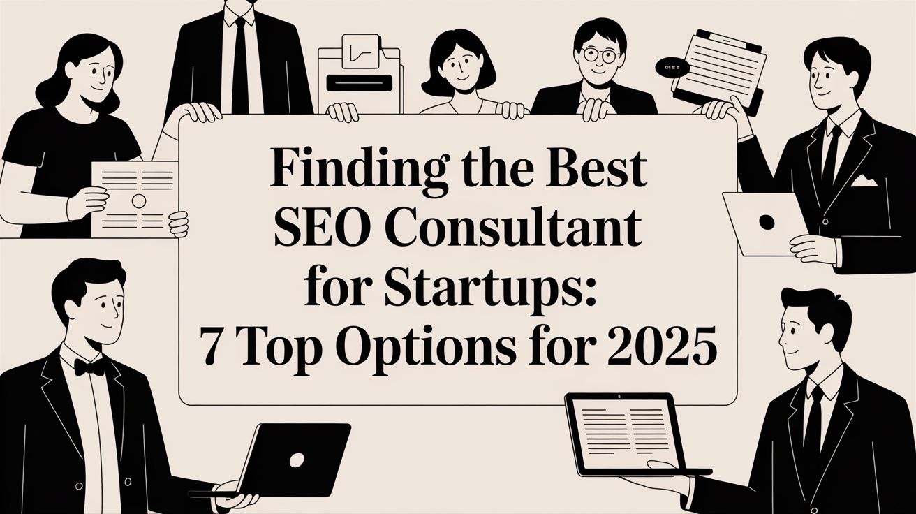 Finding the Best SEO Consultant for Startups: 7 Top Options for 2025