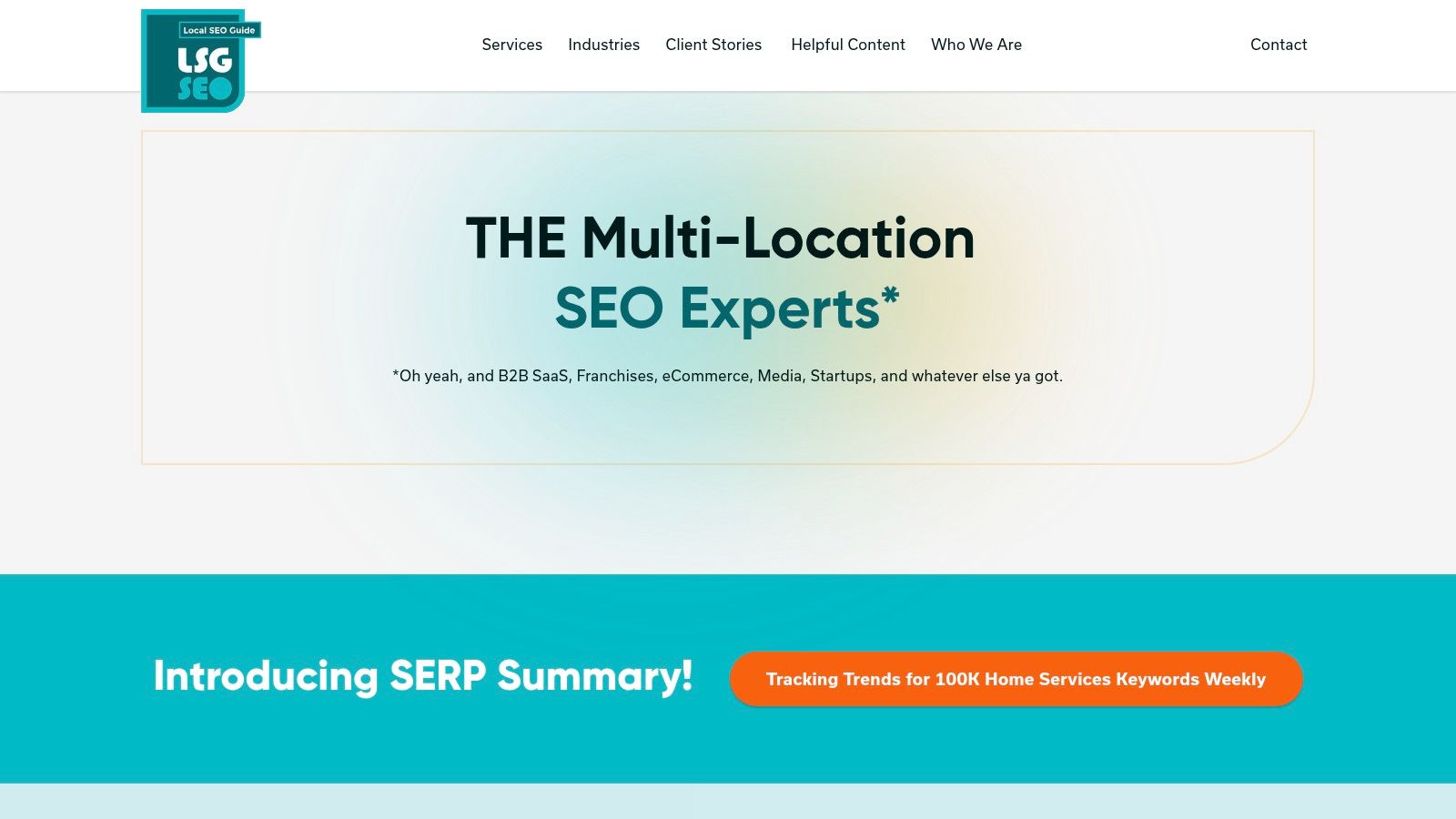 Local SEO Guide website hero