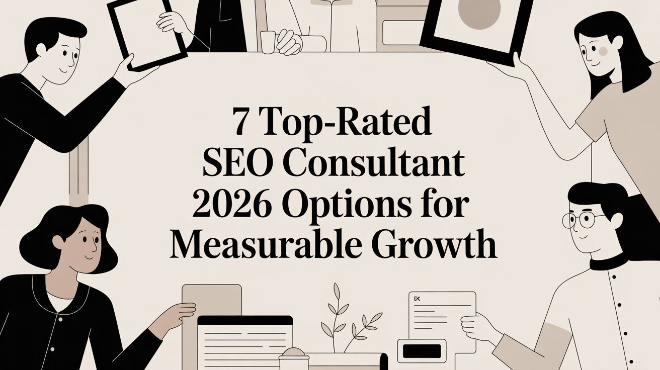 7 Top-Rated SEO Consultant 2026 Options for Measurable Growth