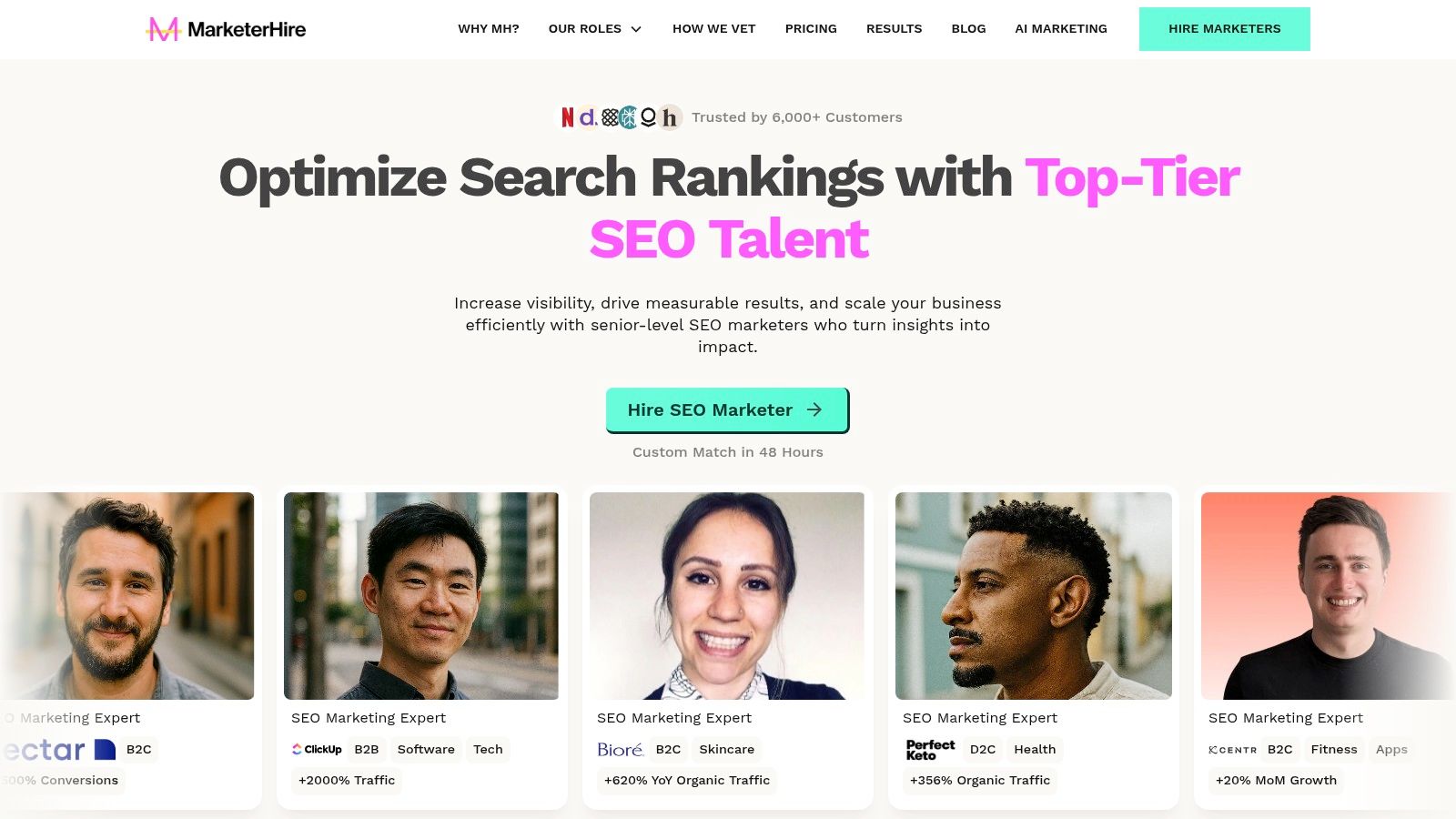 MarketerHire SEO Experts