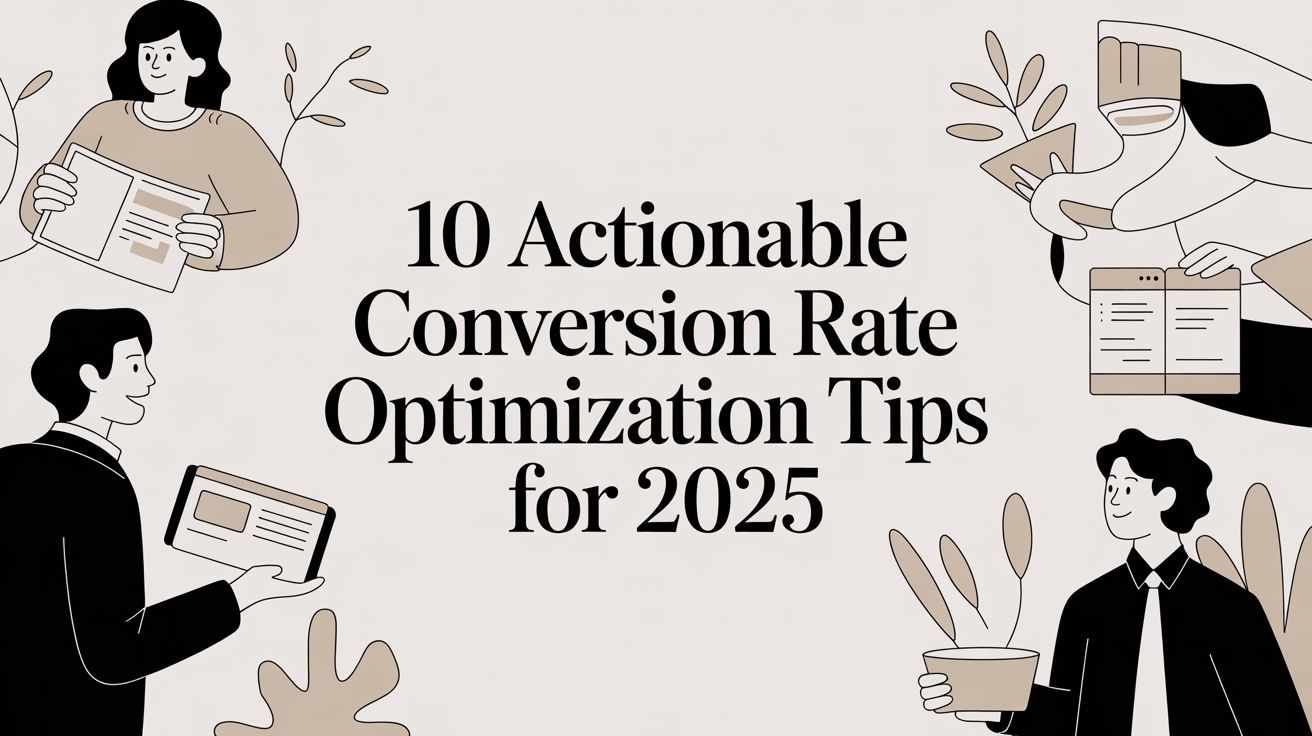 10 Actionable Conversion Rate Optimization Tips for 2025
