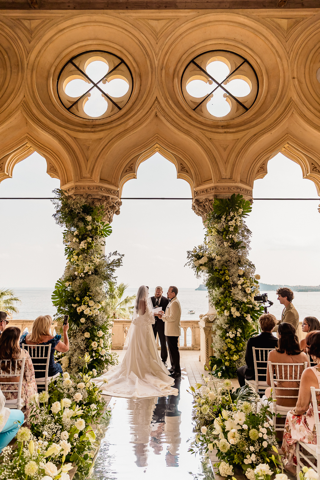 Isola del Garda wedding ceremony