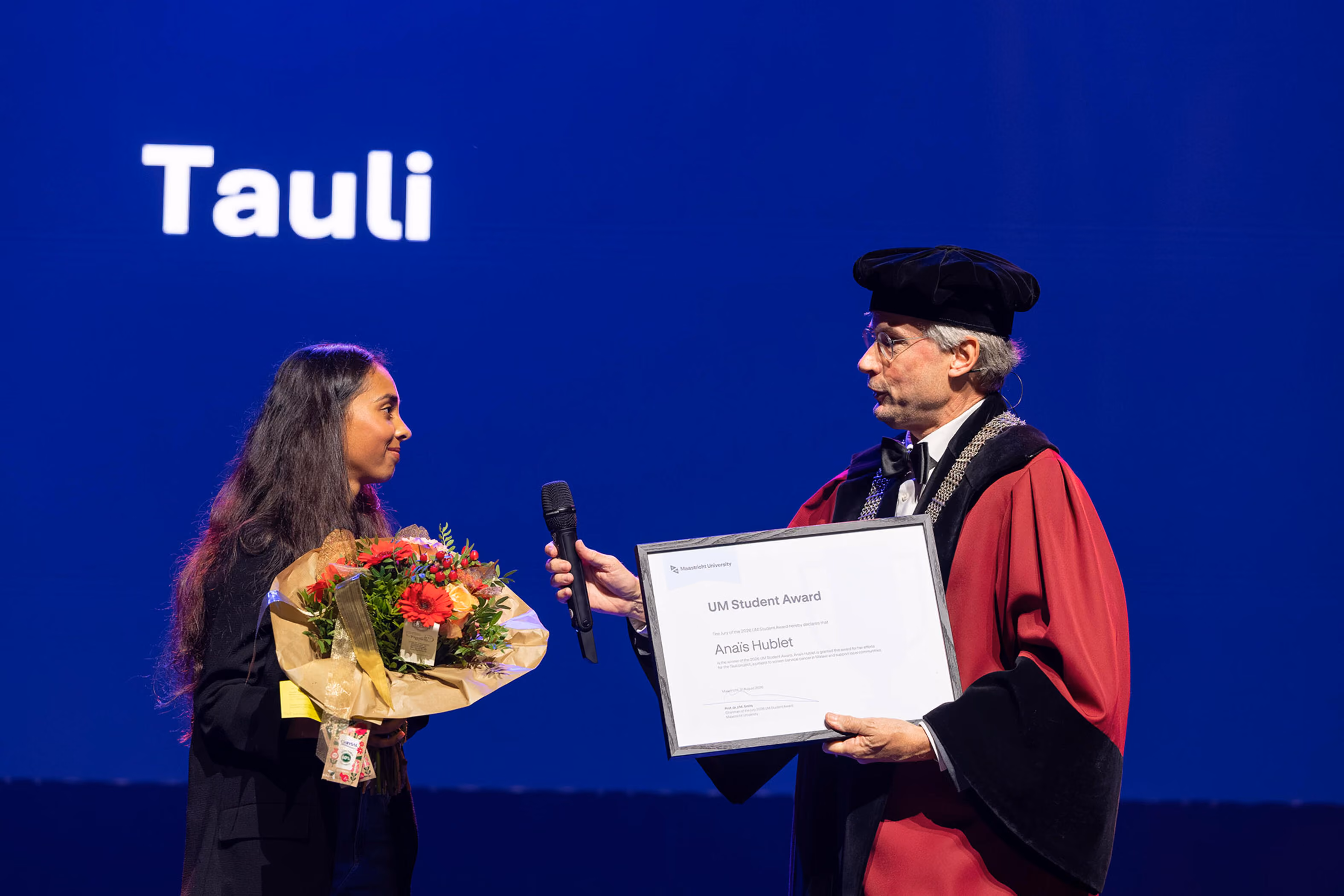 Anaïs Hublet wint de UM Studentenprijs met Tauli