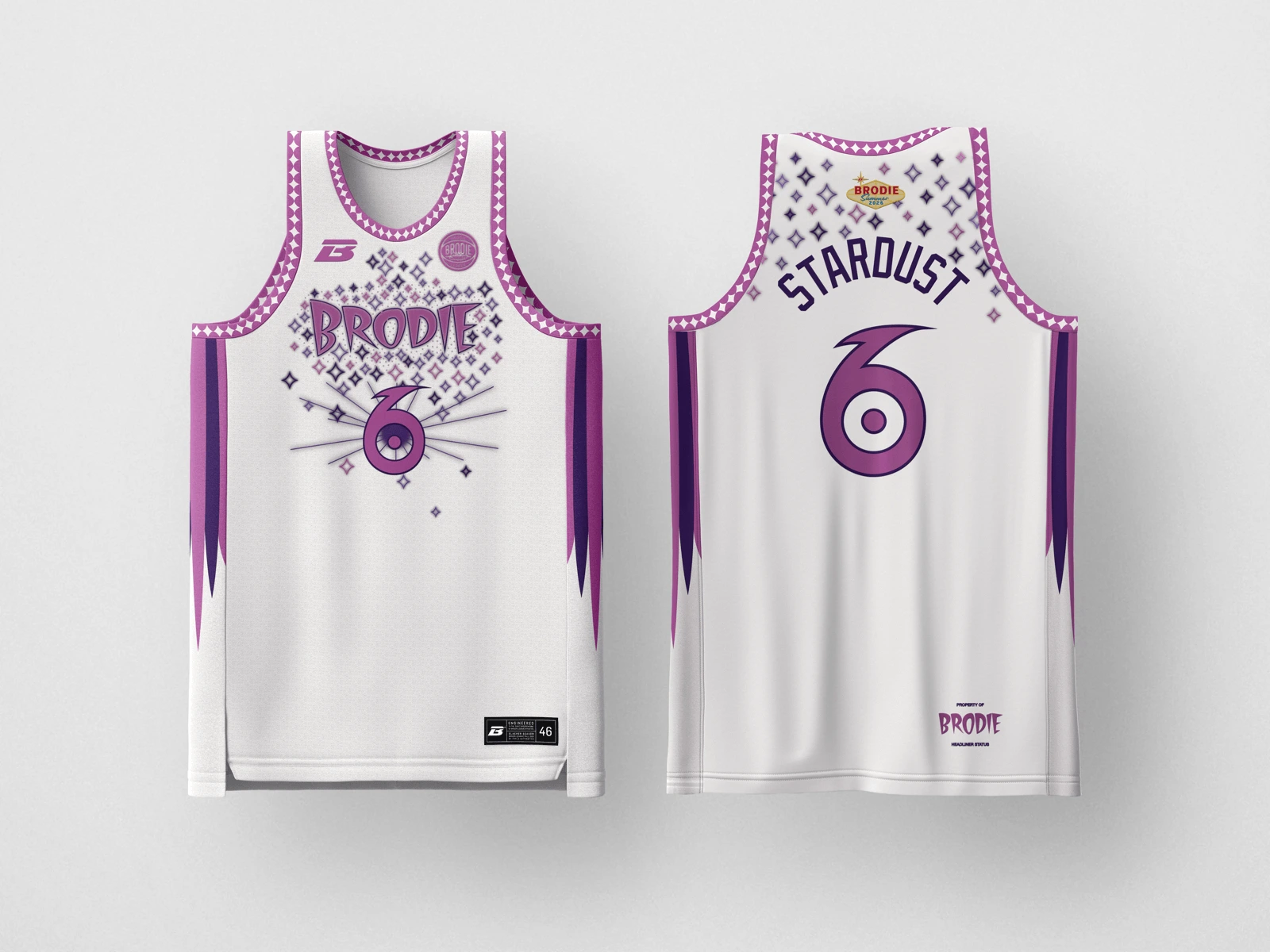 Brodie Rec League Minneapolis day edition jersey — custom basketball uniform for the recreational league