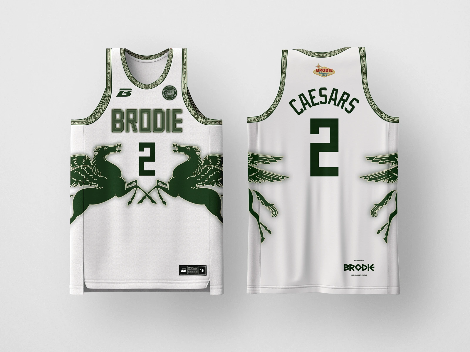 Brodie Rec League Milwaukee day edition jersey — custom basketball uniform for the recreational league