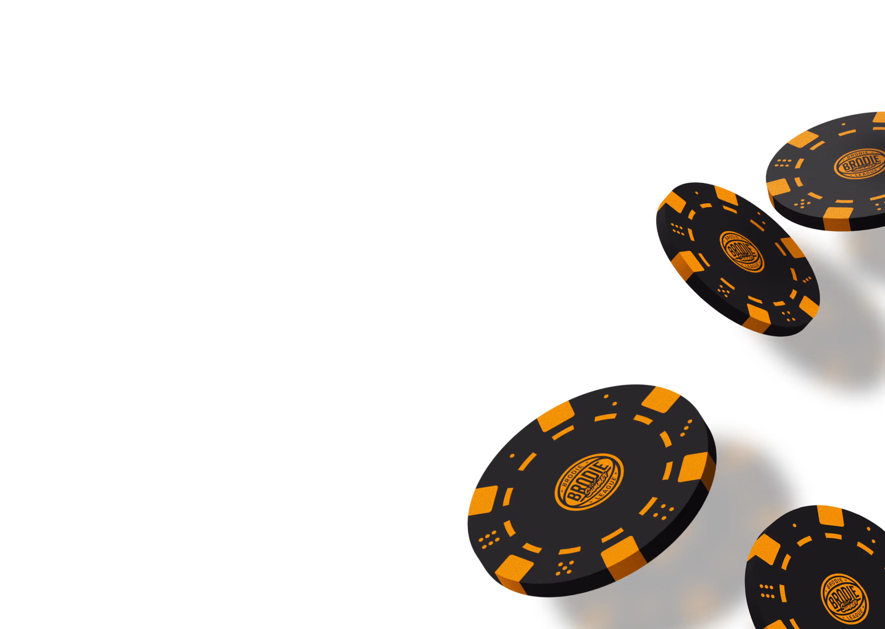 Brodie Rec League Las Vegas themed branding — recreational basketball league visual design element