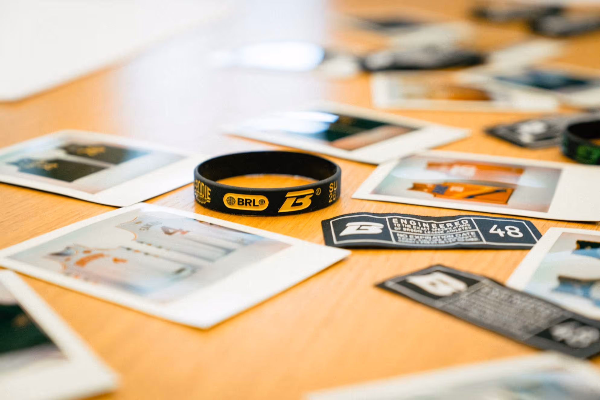 Inside the Brodie Rec League headquarters — league memorabilia, branded gear, and basketball culture on display