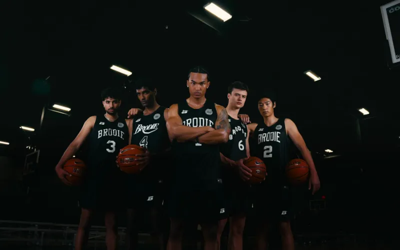 A BRODIE® captain with their team