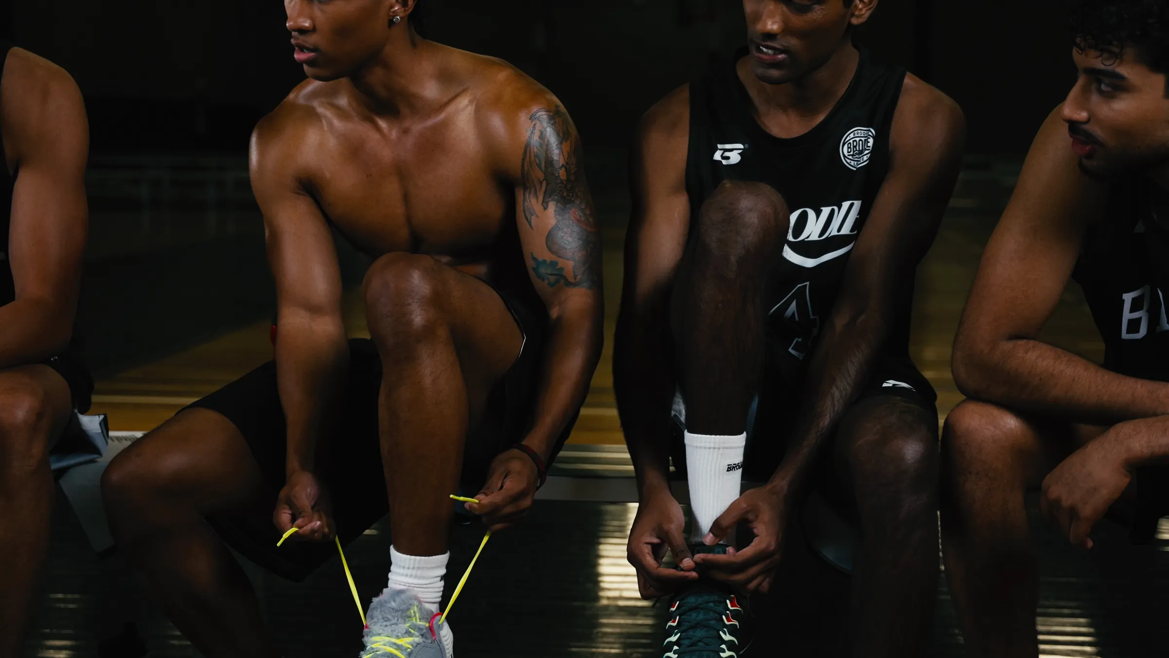 BRODIE® athletes competing in a division game