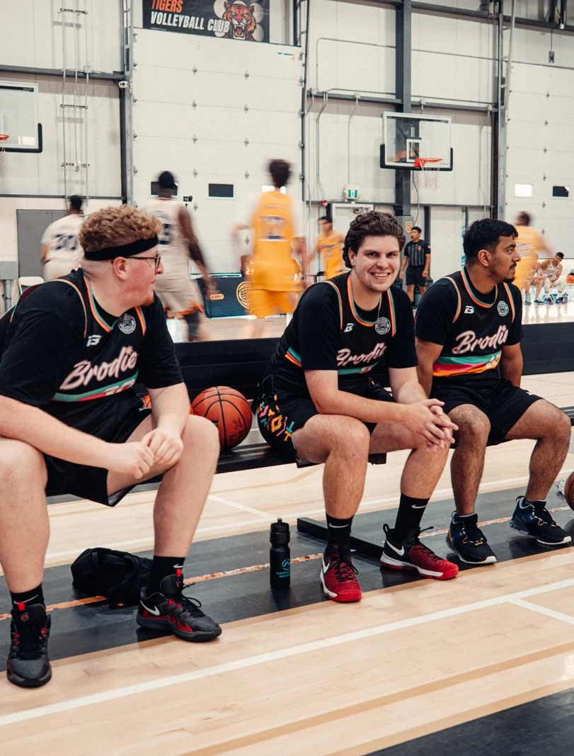 BRODIE media team filming a game