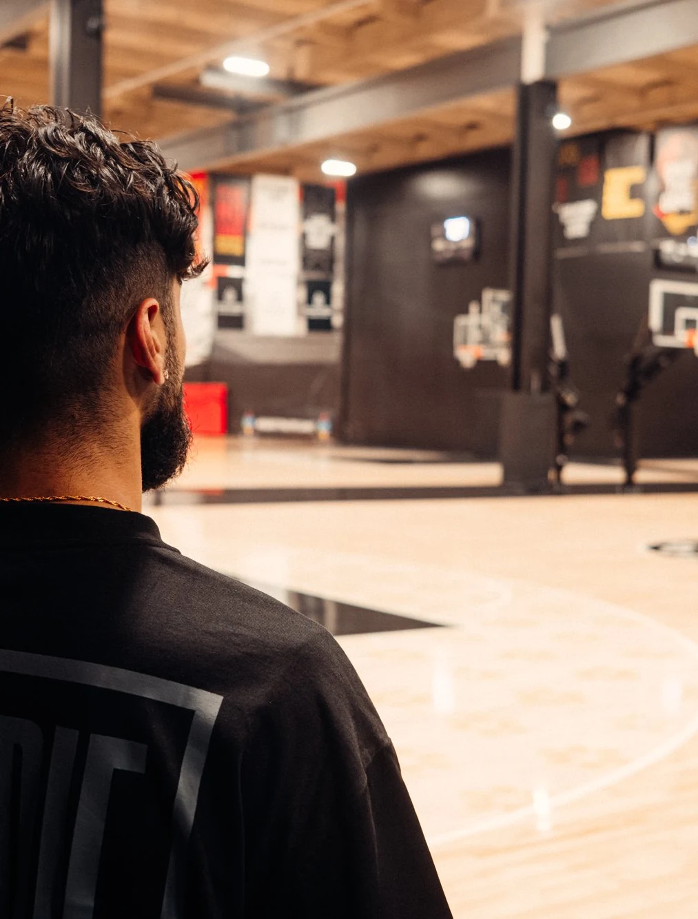 A City Launcher looking across an empty gym