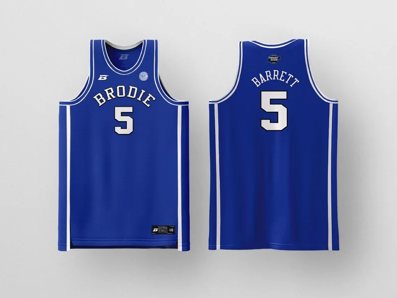 BLUEDEVILS jersey, front and back