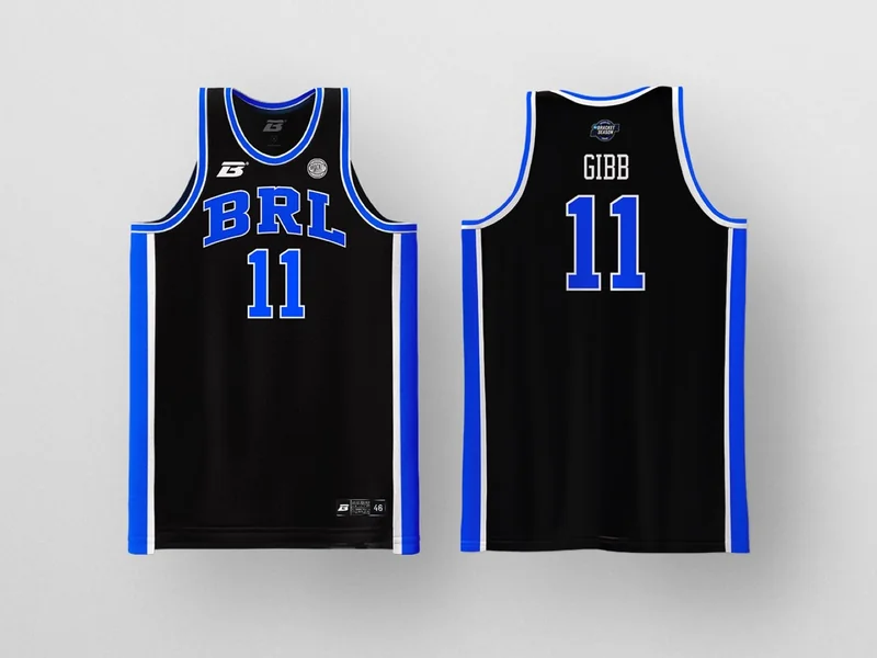 BYU jersey, front and back