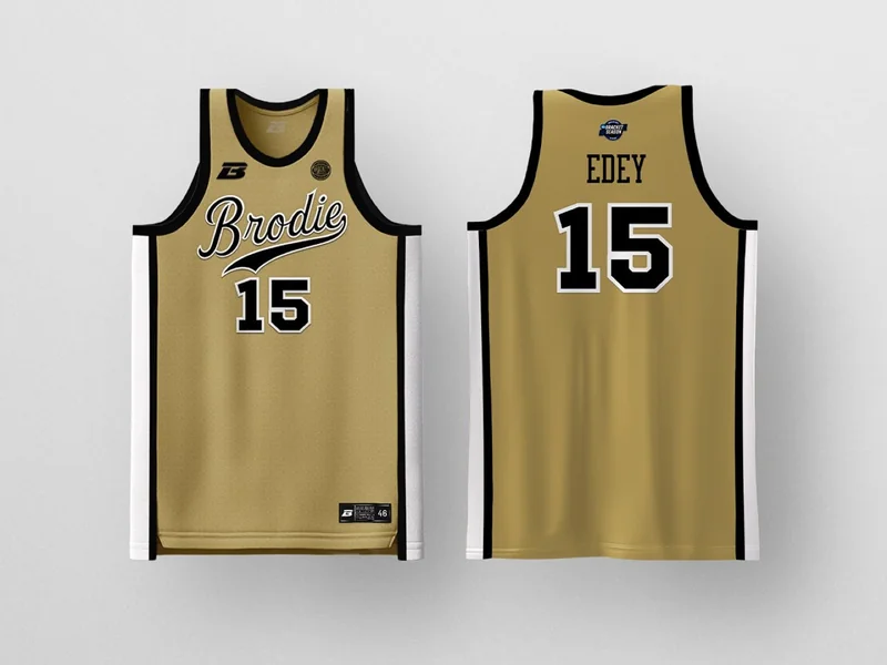 PURDUE jersey, front and back