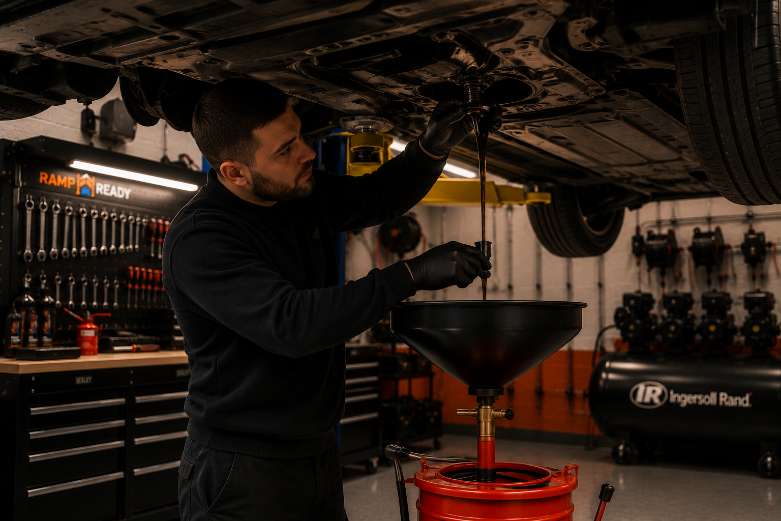 image of a mechanic using advanced tools