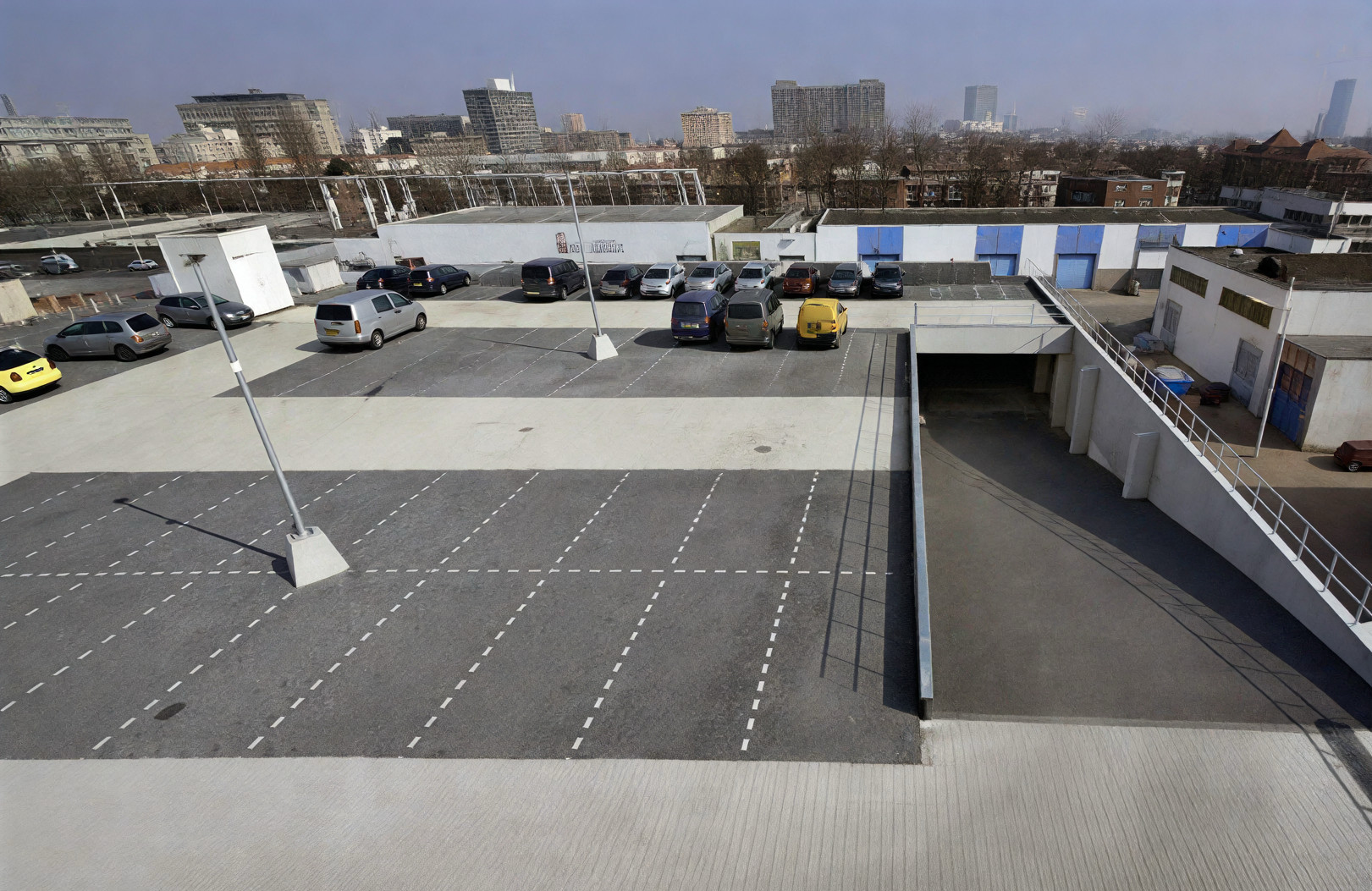 (Dak)parkings bedrijfsgebouwen