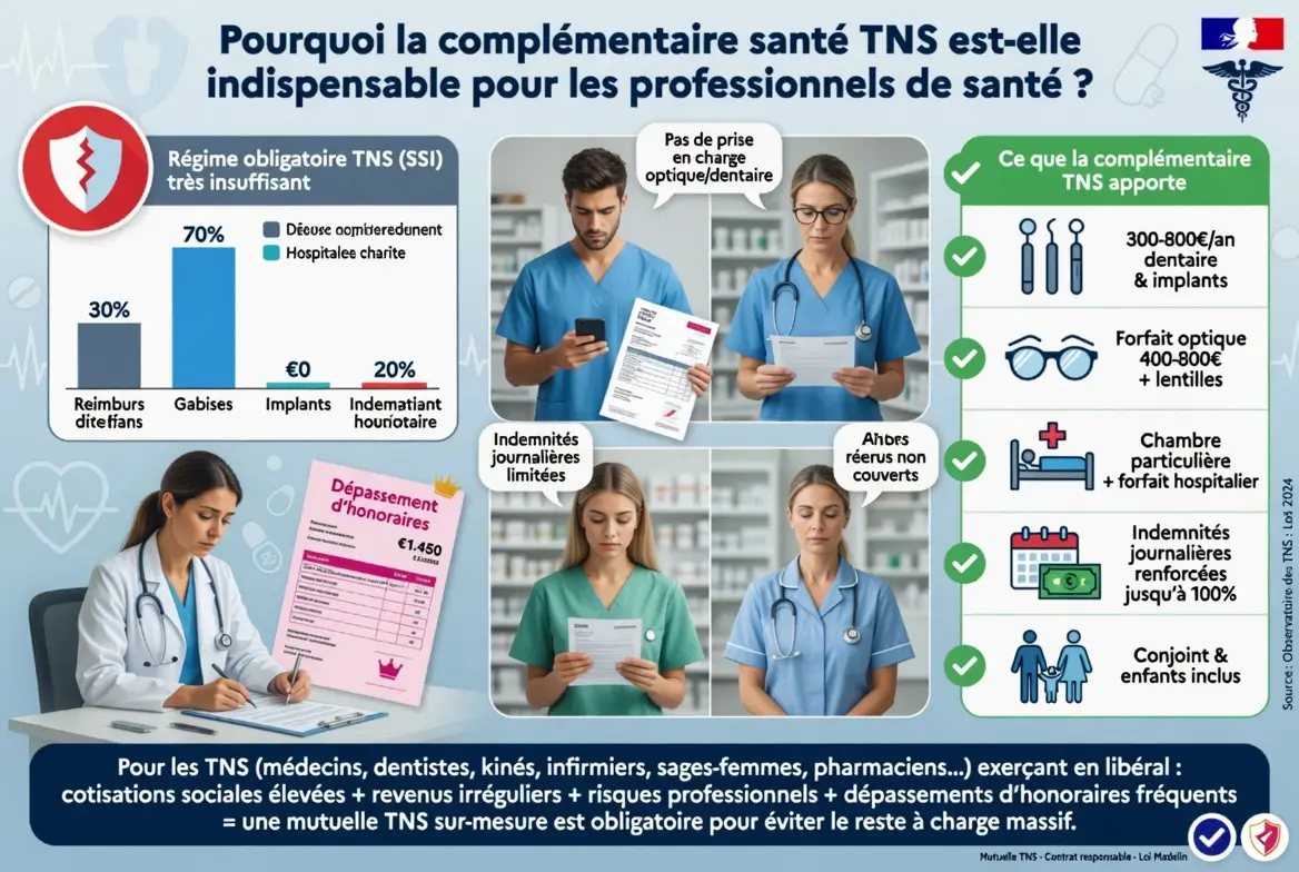 explication sur les avantages de la complémentaire santé TNS