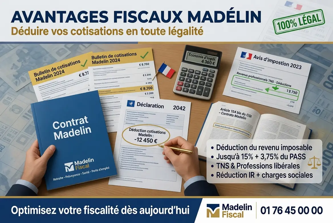 avantages fiscaux grace à la loi madelin