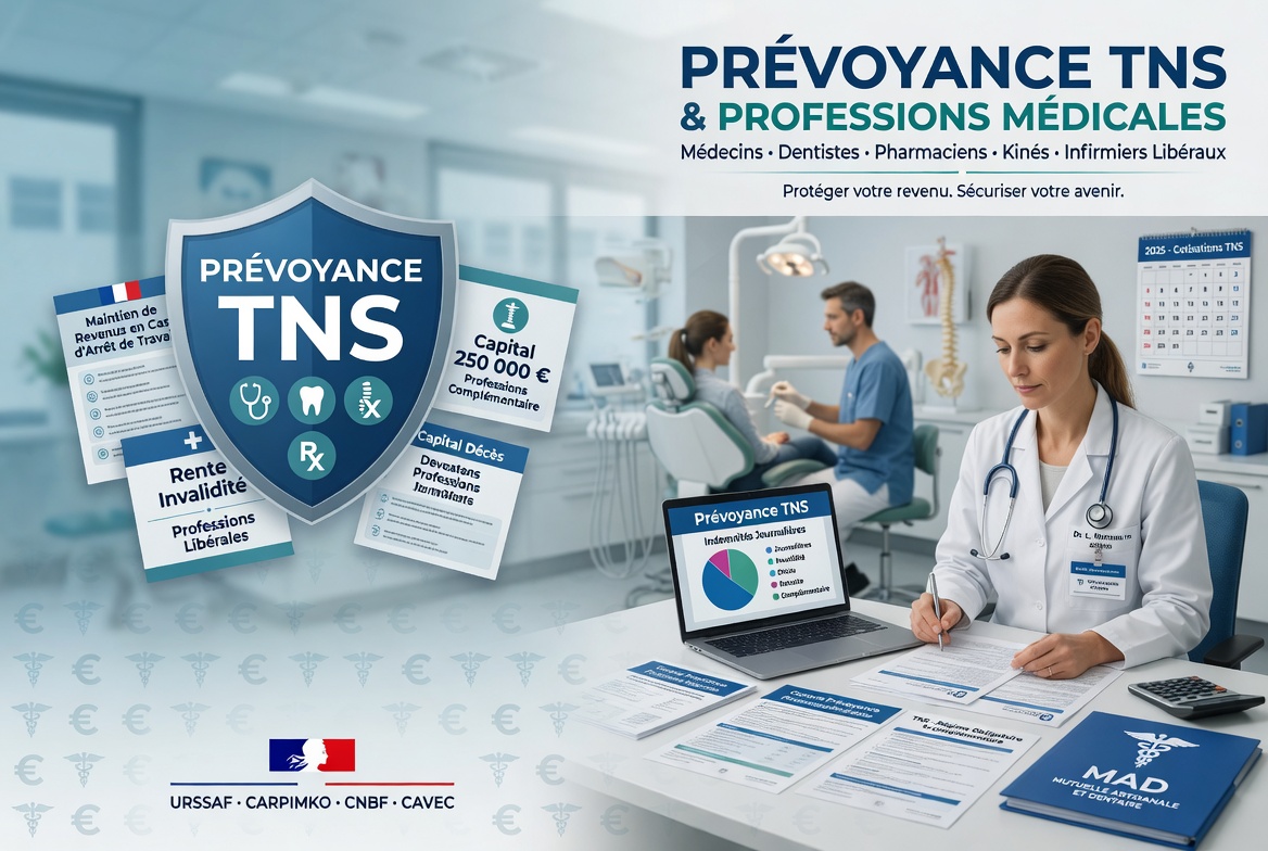 prévoyance tns et professions médicales