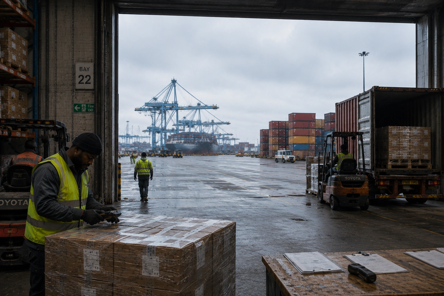 United Kingdom to Ghana MANIDASO trade route
