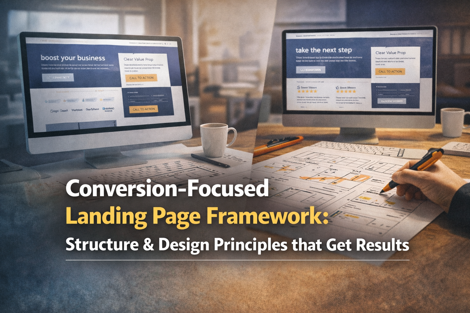 Conversion-Focused Landing Pages: The Framework We Use to Turn Clicks into Clients