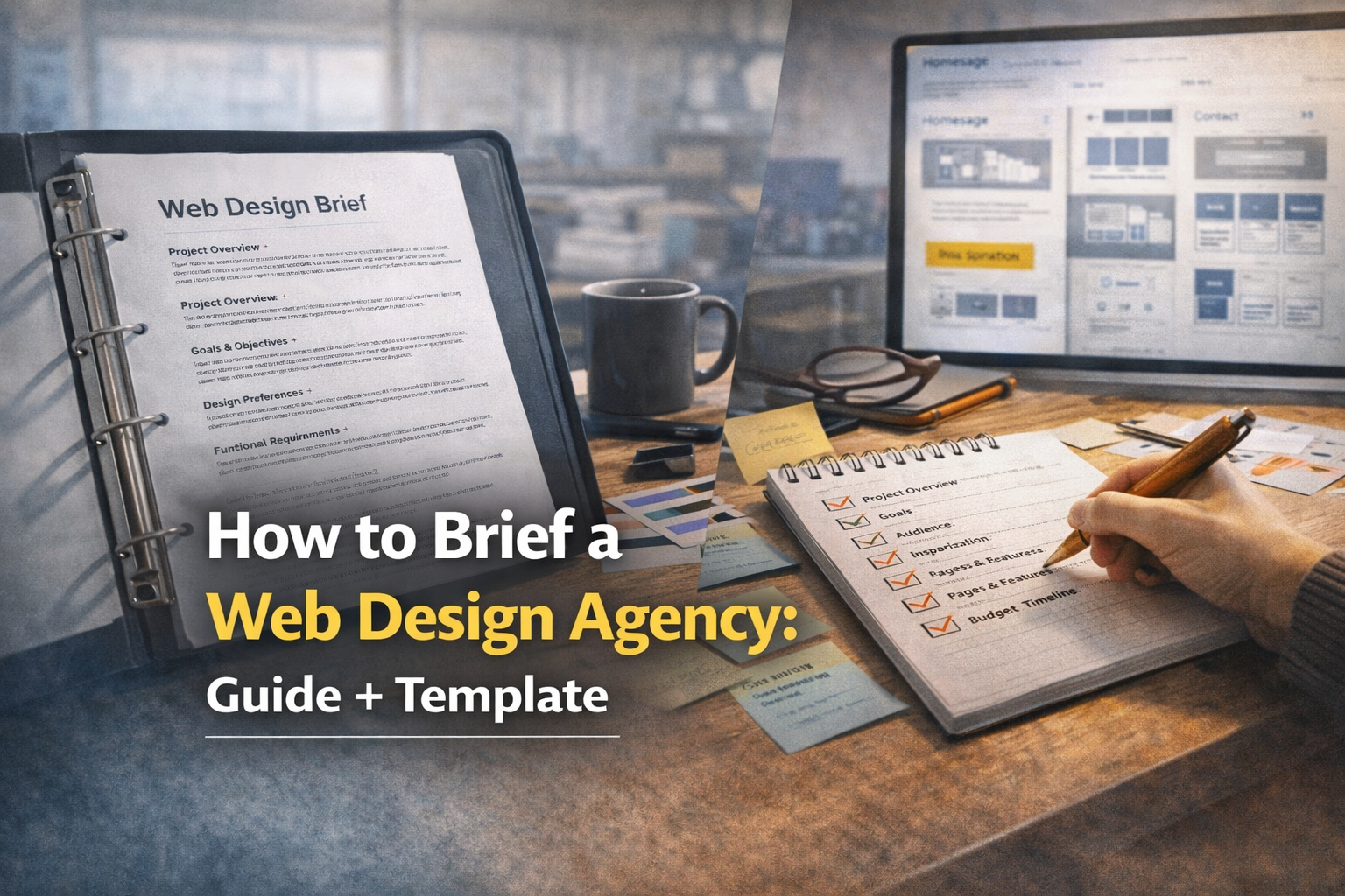 How to Brief a Web Design Agency: A Simple Template That Saves Weeks of Back-and-Forth