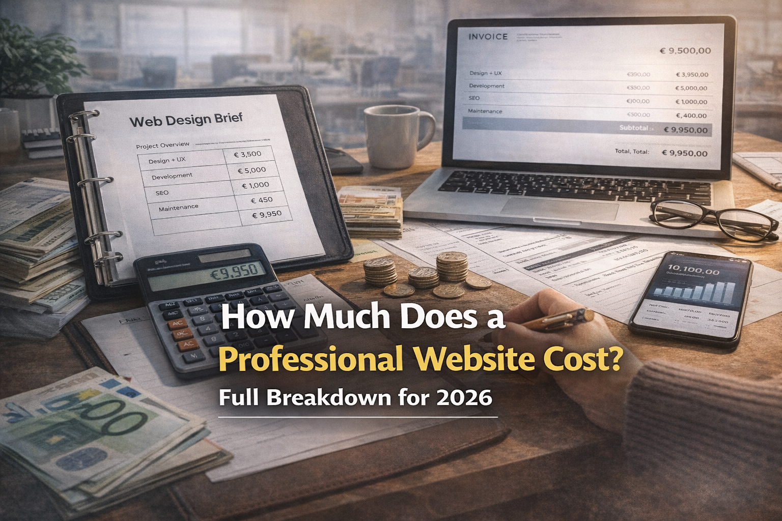 How Much Does a Professional Website Cost in 2026? A Practical Pricing Breakdown