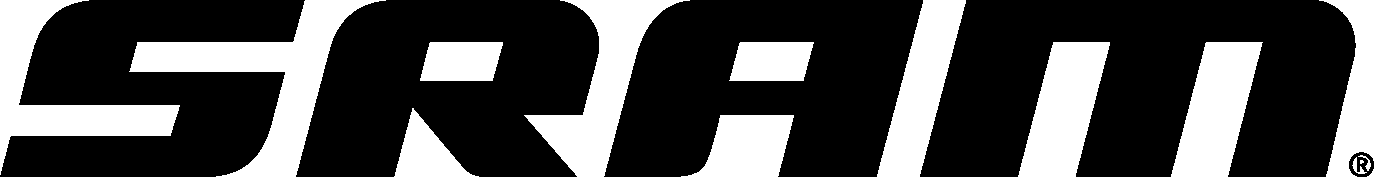 SRAM logo in bold black stylized letters.