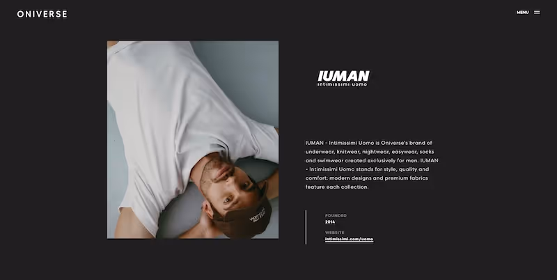 Screenshot of the official career page of Iuman