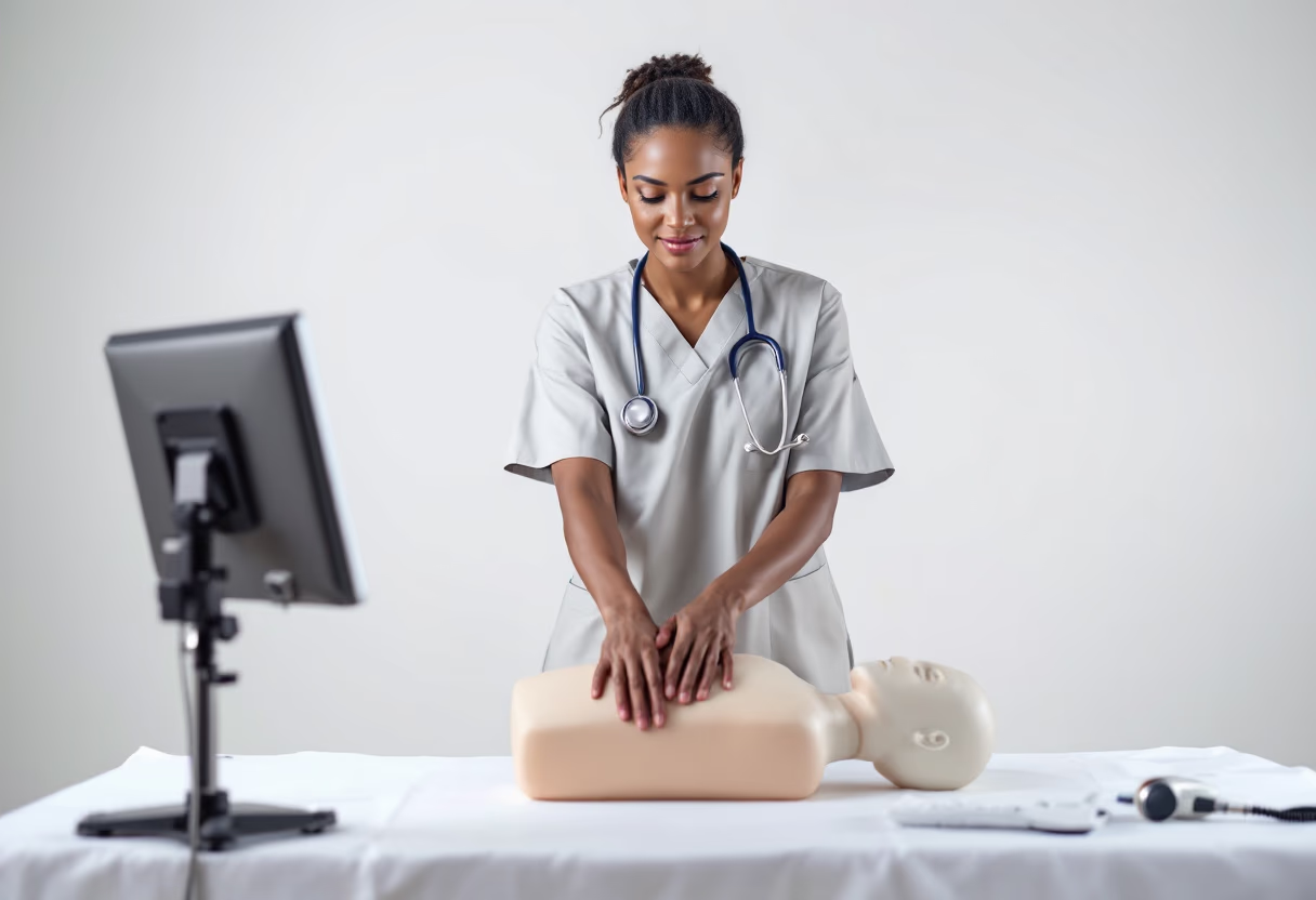 image of healthcare training sessions