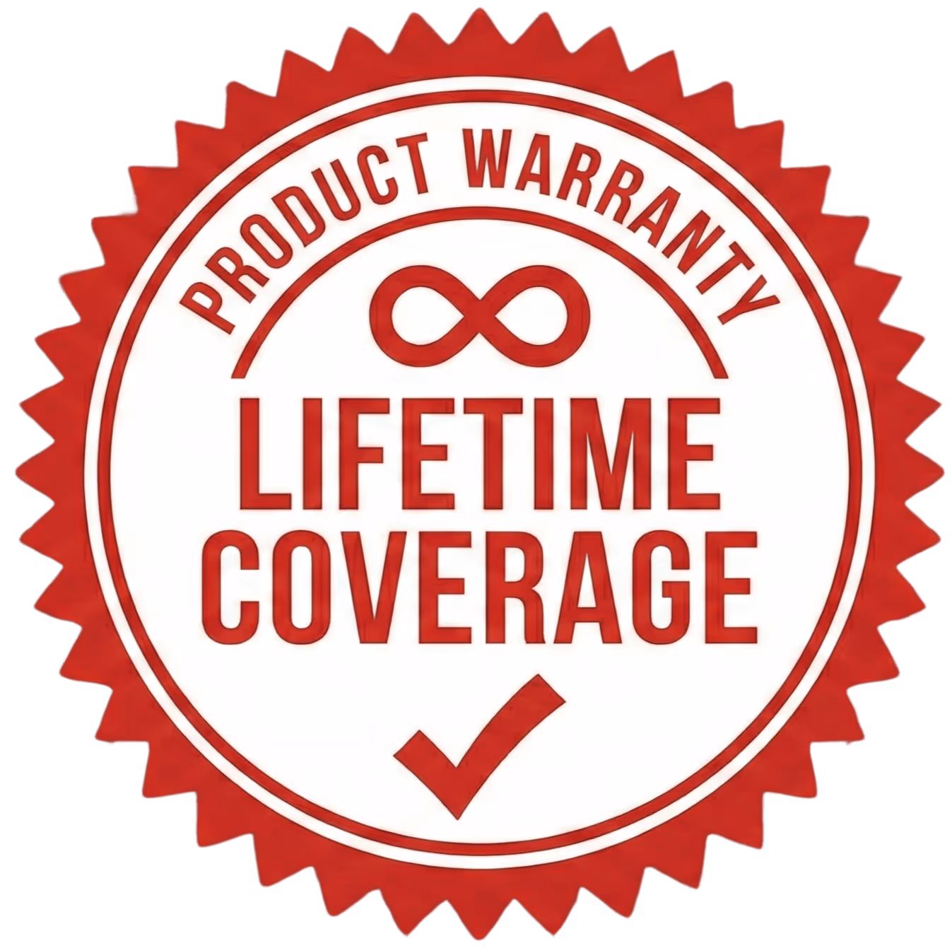 Lifetime Warranty Badge