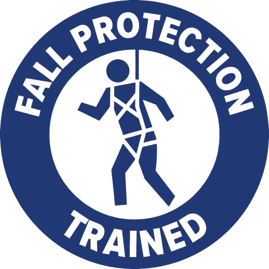 Fall Protection Training Badge