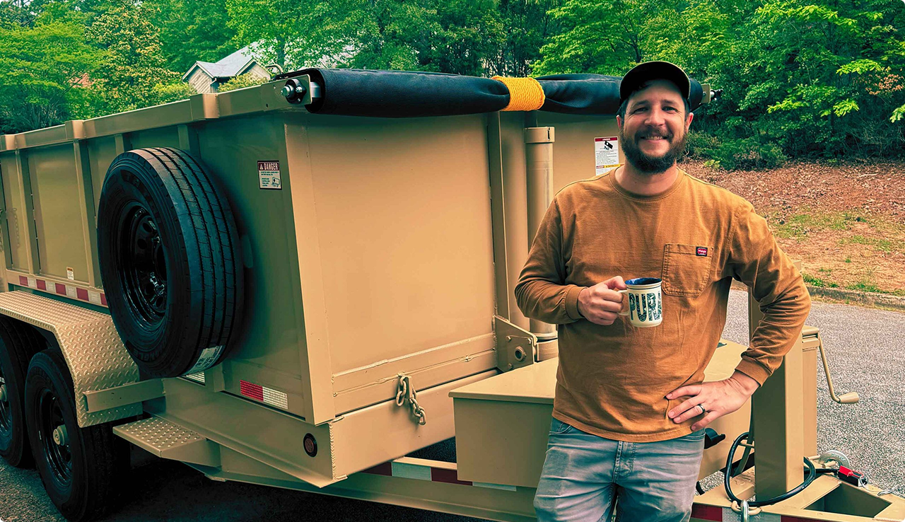 Tree care service demonstration