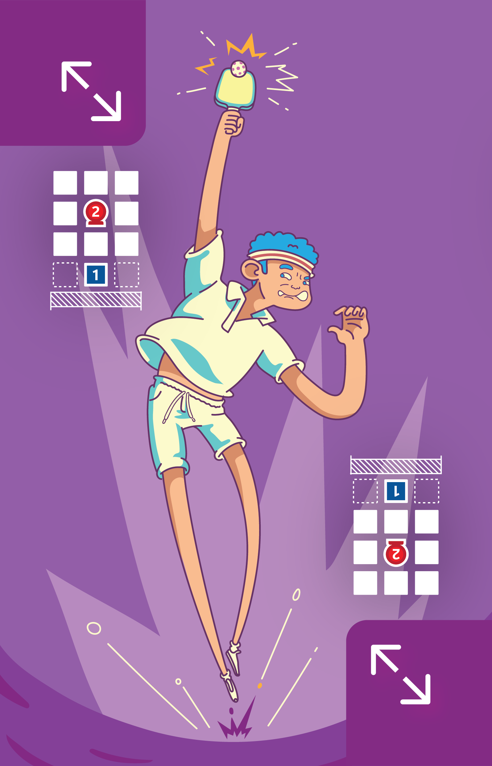 Ugly Pickle game card illustrated character named Smasher in action pose.