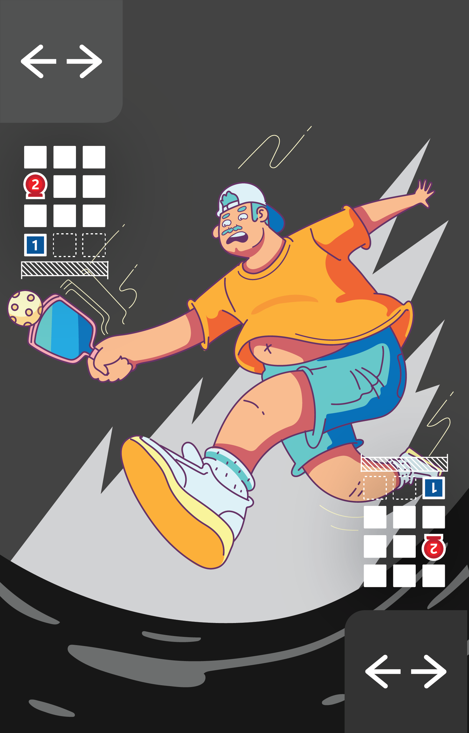 Ugly Pickle game card illustrated character named Poacher in action pose.