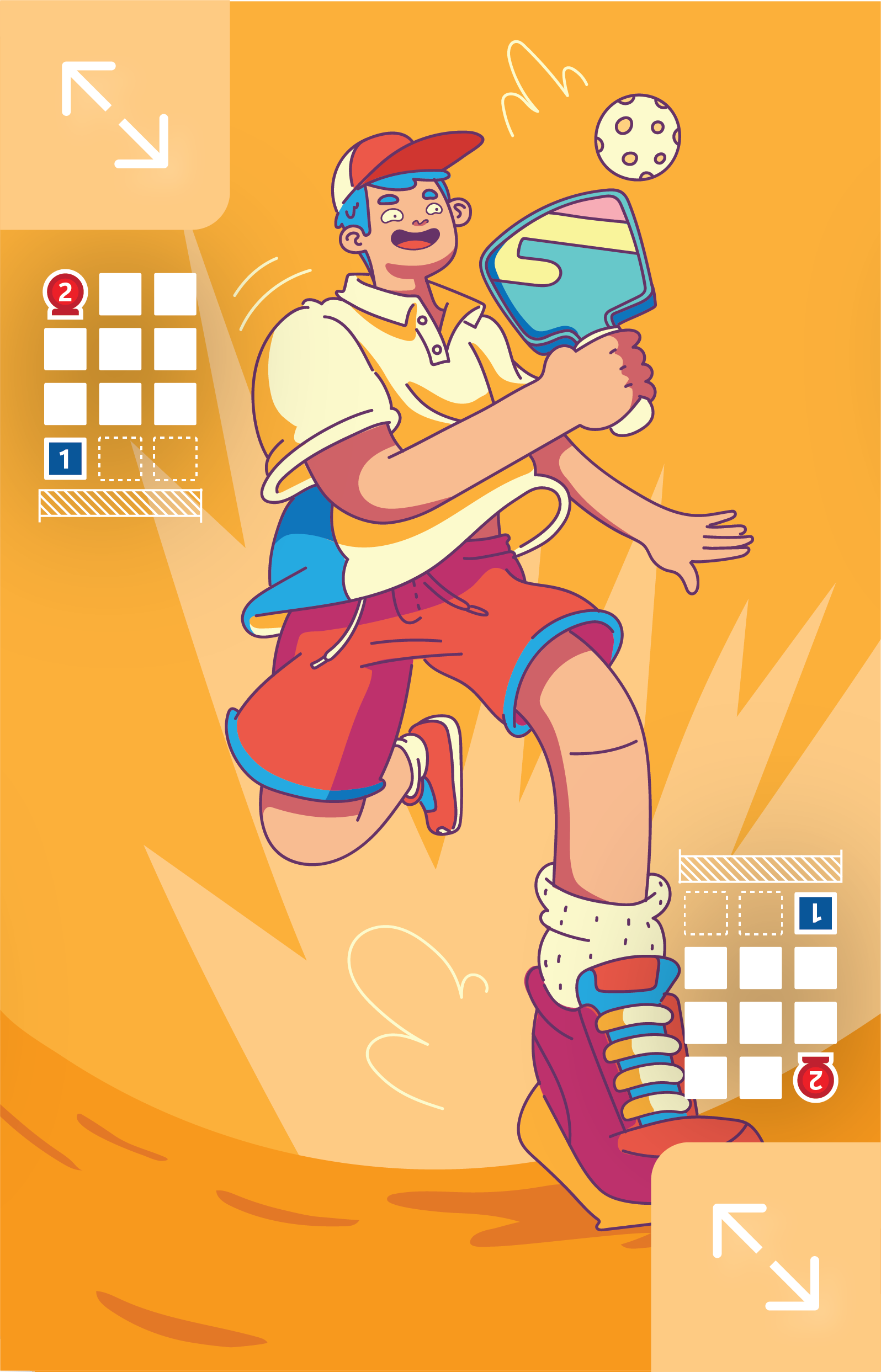 Ugly Pickle game card illustrated character named Kid in action pose.