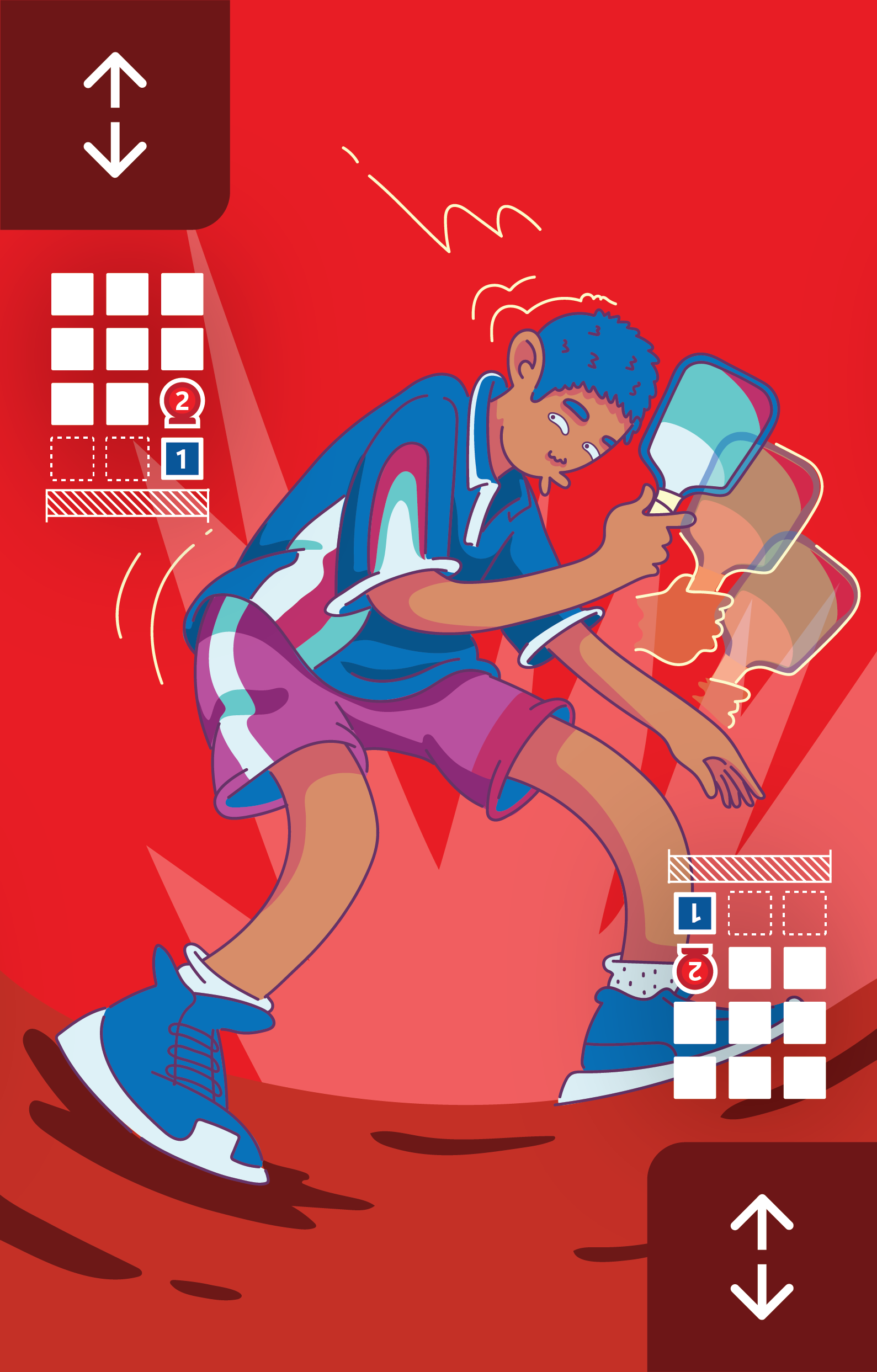 Ugly Pickle game card illustrated character named Slicer in action pose.