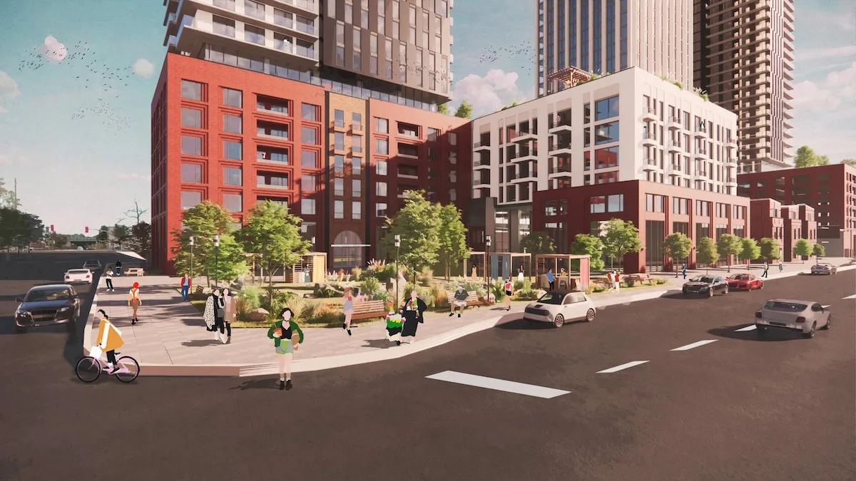 Un plan de construction immobilière à Ottawa. 