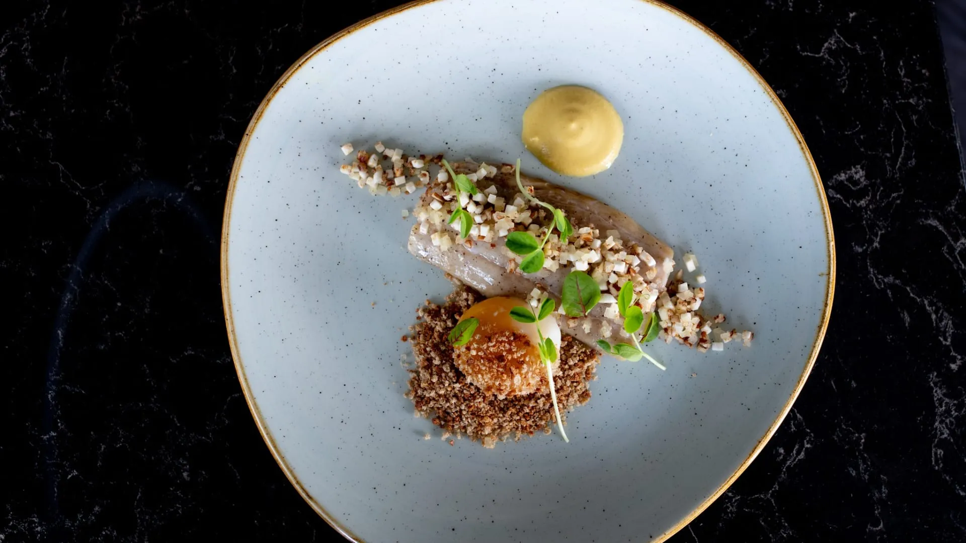 Plat raffiné servi au St-Laurent