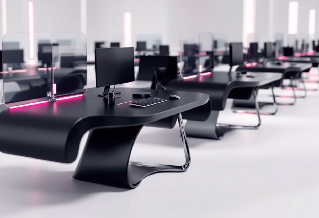 <subject>[background image] image of modern workspace (for a productivity tools business)</subject>