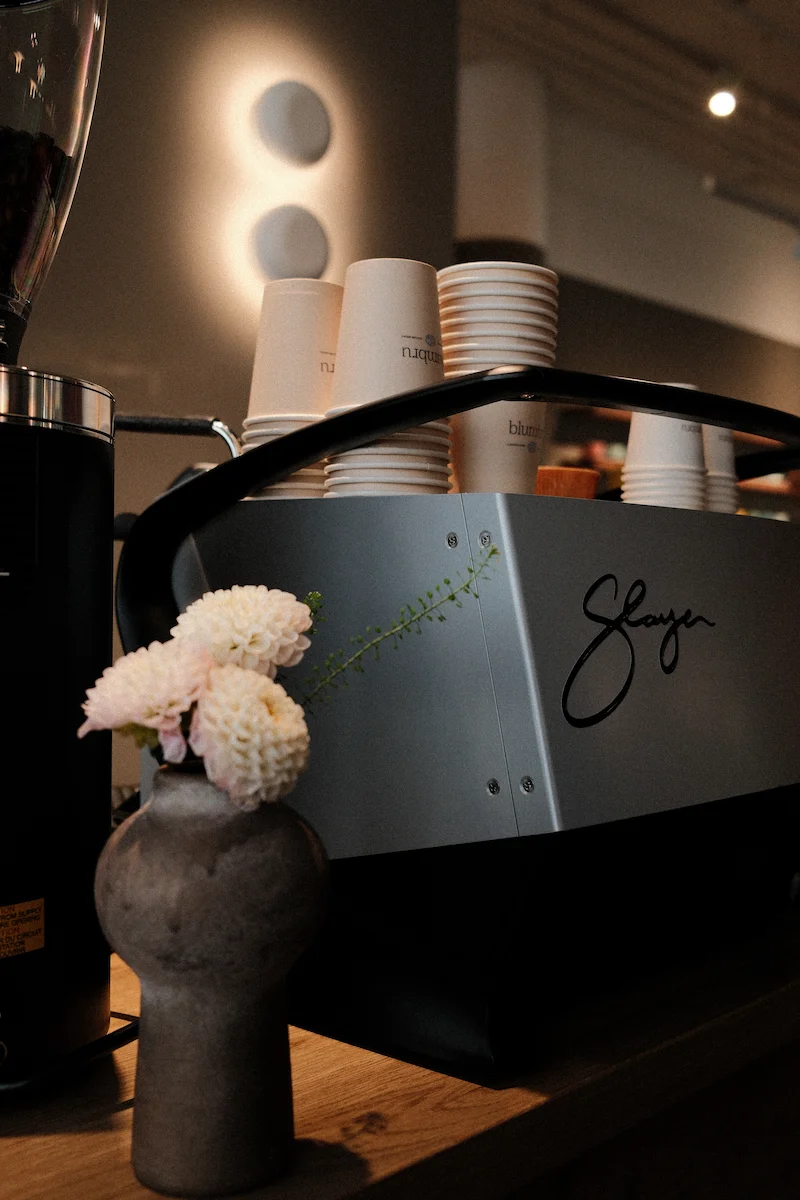 espresso machine setup coffee catering service details