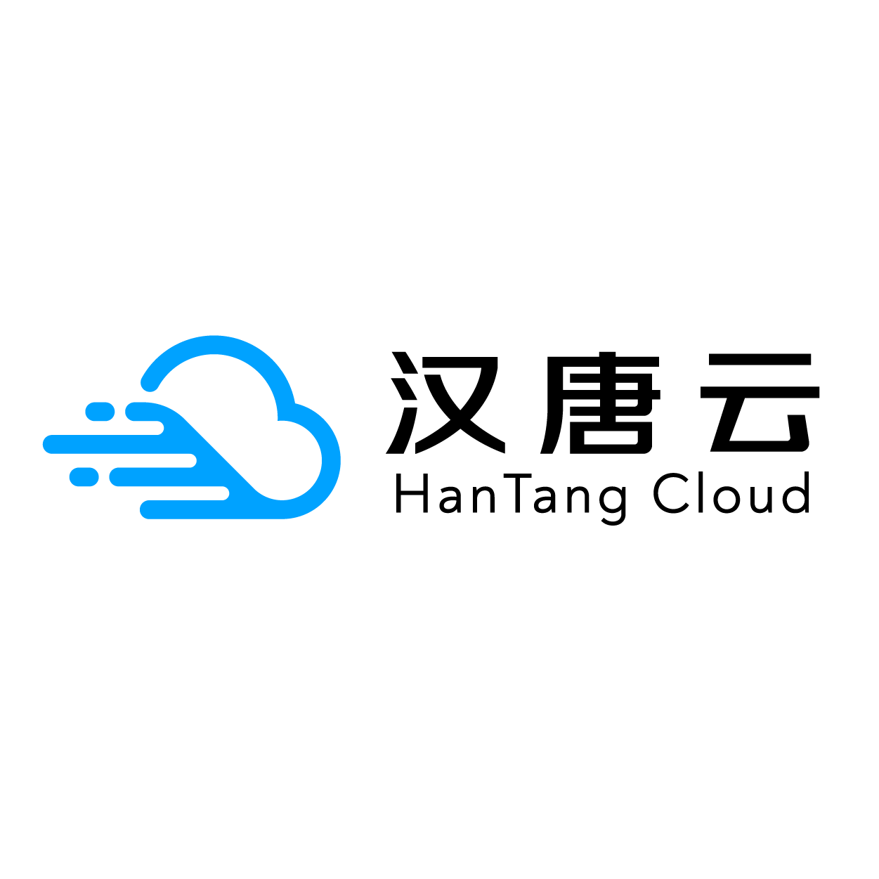 Black shopping cart icon inside a blue circular background.