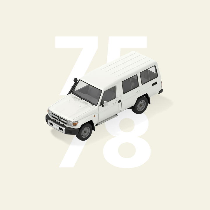 Toyota - Land Cruiser 75 & 78