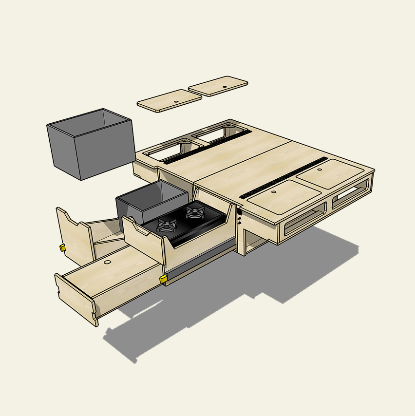 Kit Zagres - 110 SW - 5 places